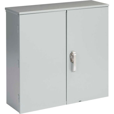 Hoffman A1200NECT, Ct Cabinet/1200A W Lugs, Galvanized/Gray