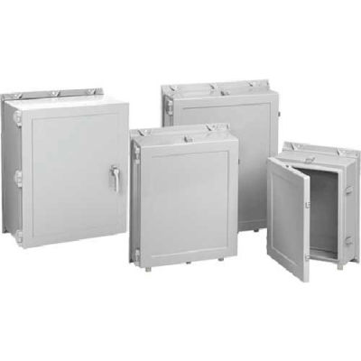 Hoffman A30H2410GQRLP3PT Wall-Mount, Type 4X Encl, 3pt Latch, 30.25x24.25x10.00