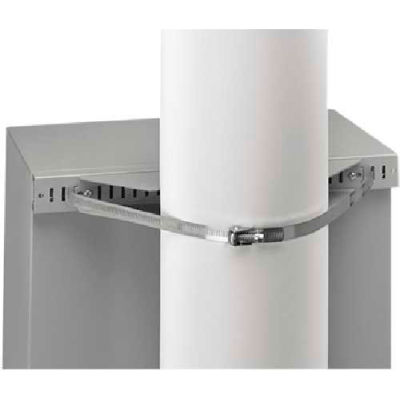 Hoffman CPMK12 Pole Mounting Kit, Fits B=12.00, SS/ galv