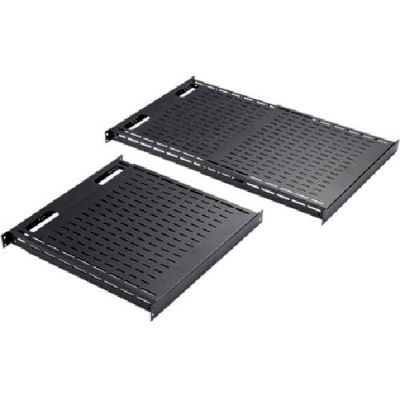 Hoffman D19FVT912B Shelf, vented, tool-less, 900-1200mm deep, Steel/Black