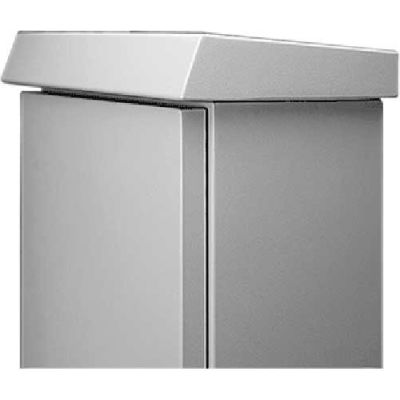 Hoffman ESSH6030 Solar Shield Top, COMLINE, Fits 600x300mm, Alum/Gray