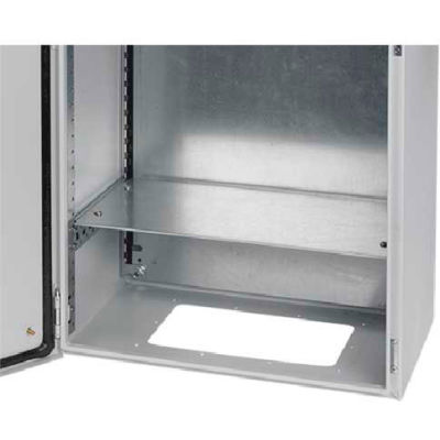 Hoffman GHS500300 Horizontal Separator, 500Wx300D, Steel/White