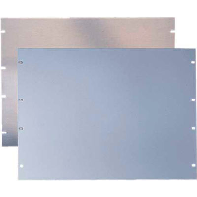 Hoffman P19RP7UP Panel, Rack Mounting, 7 RU x19.00, Steel/LtGray