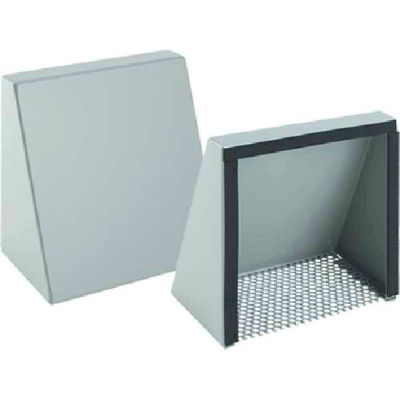 Hoffman T4S3RSS Fan Shroud, Type 3R, Fits 4in fan, SS Type 304