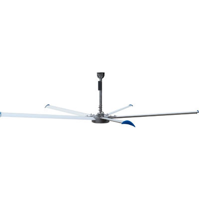 Patterson Fan 12 V Series Hvls Ceiling 220v 1 Phase Hp With 2 Downrod B3081931 Globalindustrial Com Series Hvls Ceiling Fan 220v, 1 2 Downrod For Ceiling Fan