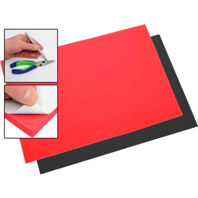 Proto DIYBK Do-It-Yourself Black/Red Foam Drawer Liner Kit