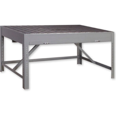 Pro Welding Bench - 60"W x 36"D Gray
