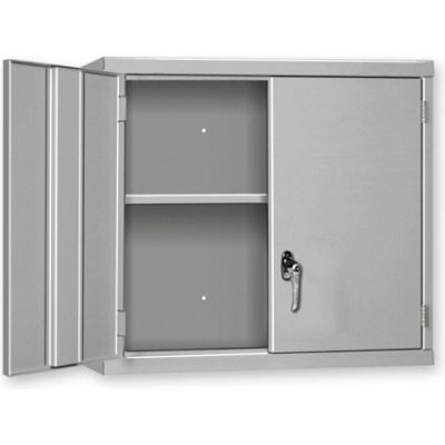 Pucel Wall Cabinet WC-4827 - 48"W x 14"D x 27"H, Gray