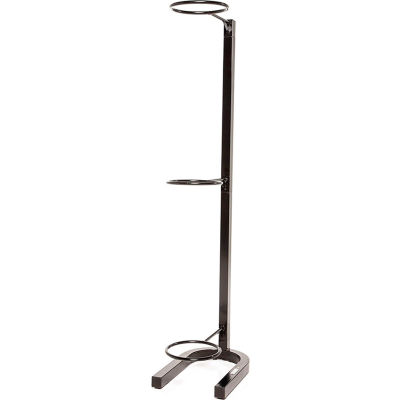 Power Systems Premium Steel Stability Ball Storage Rack - Black