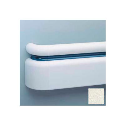 All Vinyl Three-Piece Handrail System, 6.25" Face, Aluminum Retainer, 12' Long, Monterey