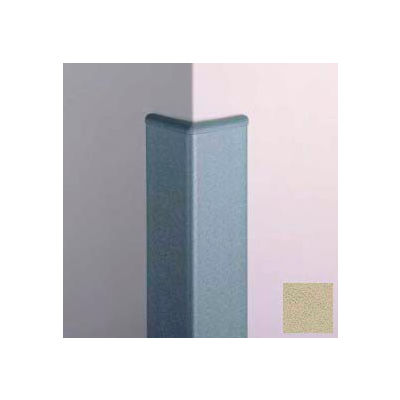 Surface Mounted Corner Guard, 90°, 3'' Wings, 4'H W/Caps, Harvard Gray