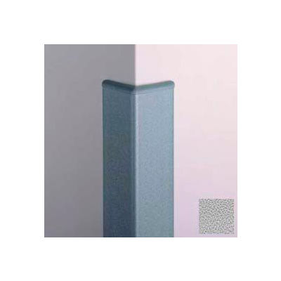 Surface Mounted Corner Guard 90°, 3'' Wings, 4'H W/Caps, Pearl Gray