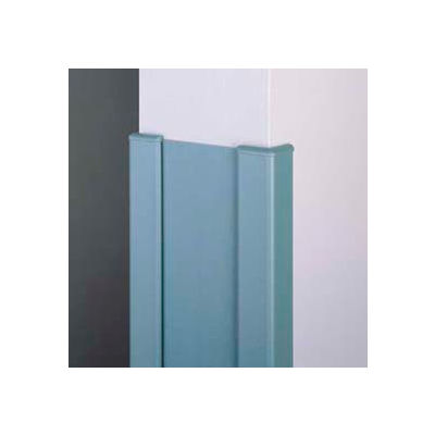 Surface Mounted End Wall 90° Corners, 2'' Wings, 8'H W/Caps. 6" W, Taupe