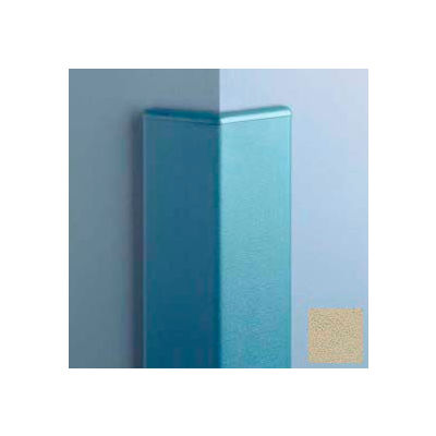 Surface Mounted Corner Guard135°, 3'' Wings, 12'H W/Caps, Harvard Gray