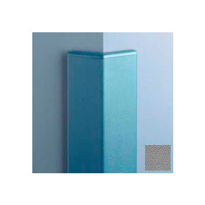 Surface Mounted Corner Guard 135°, 3'' Wings, 8'H W/Caps, Gray