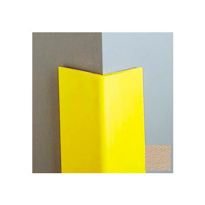 Vinyl-4" Wing Corner Guard, 8'H, Tan, Heavy Duty Vinyl