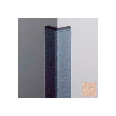 Surface Mounted Corner Guard 90°, 2'' Wings, 4'H With Caps, Doeskin