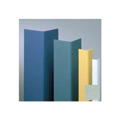 Vinyl Surface Mounted Corner Guard, 90° Corner, 1-1/2" Wing, 8'H, Sea Foam, Vinyl W/Tape