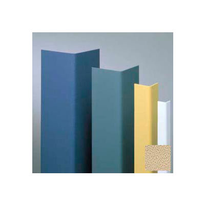 Vinyl Surface Mounted Corner Guard, 135° Corner, 1-1/2" Wings, 4'H, Woodlands, Undrilled