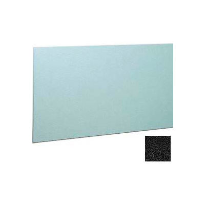 4" X 96" Rub Rail, .040" Thick, Black - Pkg Qty 6