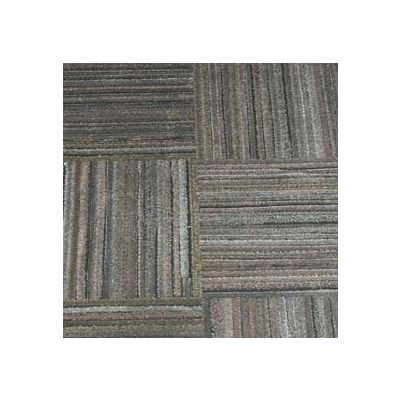 Dura-Tiles Made From Recycled Tires, 12"L X 12"W, 3/8" H, Charcoal Grey Earthtone