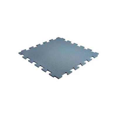 Pawling's Pro-Tek® Pro-Lok I Interlocking Athletic Mat Tile, 3/8" Thk, 24"L x 24"W, Char