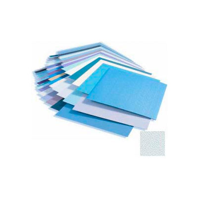 Rigid Vinyl Wall Covering, Pebblette/Haircell Texture, .040'' Thick, 4' X 8' Sheets, Blue Ice