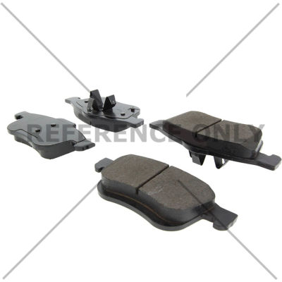 C-Tek Semi-Metallic Brake Pads with Shims, C-Tek 102.17210