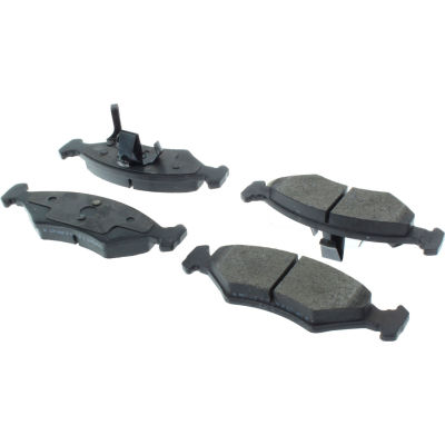 Posi Quiet Semi-Metallic Brake Pads with Hardware , Posi Quiet 104.07660