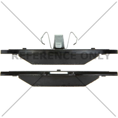 Posi Quiet Semi-Metallic Brake Pads with Hardware , Posi Quiet 104.11072