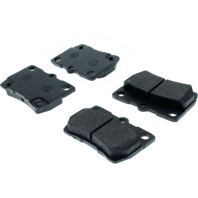 Posi Quiet Semi-Metallic Brake Pads with Hardware , Posi Quiet 104.11130
