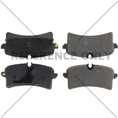 Posi Quiet Semi-Metallic Brake Pads with Hardware , Posi Quiet 104.17800