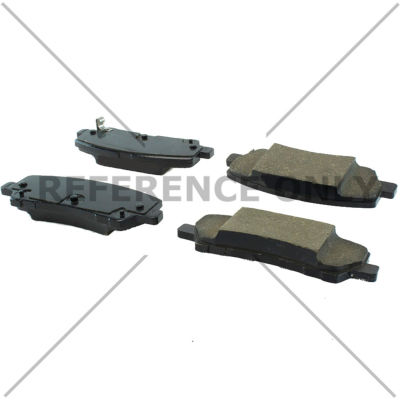 Posi Quiet Ceramic Brake Pads with Shims and Hardware , Posi Quiet 105.17931