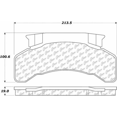 Posi Quiet Extended Wear Brake Pads with Shims and Hardware , Posi Quiet 106.02240