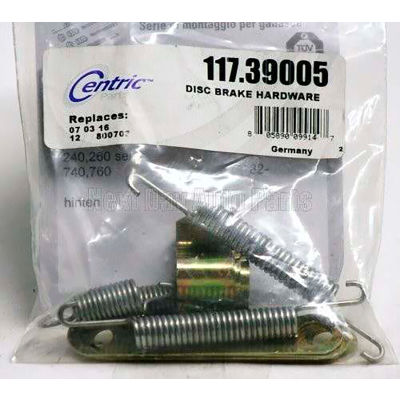 Centric Disc Brake Hardware Kit, Centric Parts 117.42006