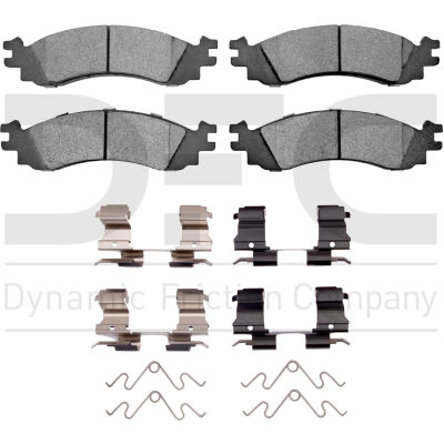 Dynamic Friction Company Heavy Duty Pads and Hardware Kit Dynamic Friction Company Heavy Duty Pads and Hardware Kit