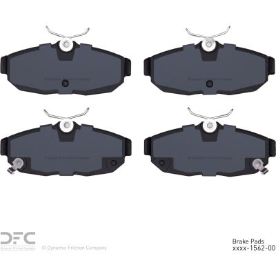 Dynamic Friction Company 3000 Ceramic Brake Pads 1310-0505-00-Front Set Dynamic Friction Company 3000 Ceramic Brake Pads 1310-0505-00-Front Set