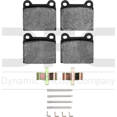 Dynamic Friction Company 3000 Semi-Metallic Brake Pads and Hardware Kit Dynamic Friction Company 3000 Semi-Metallic Brake Pads and Hardware Kit