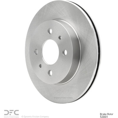 1 Front Dynamic Friction Company Disc Brake Rotor 600-53001 