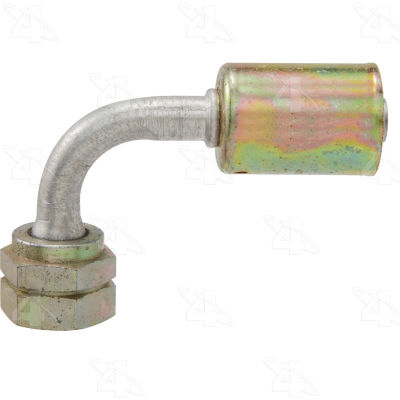 90 Degree Female Metric O-Ring A/C Fitting - Four Seasons 14628