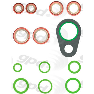 A/C System O-Ring and Gasket Kit, Global Parts 1321375