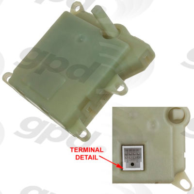 HVAC Blend Door Actuator, Global Parts 1711893
