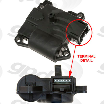 HVAC Blend Door Actuator, Global Parts 1712269