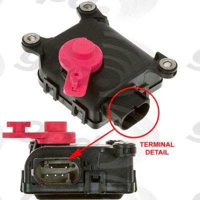 HVAC Blend Door Actuator, Global Parts 1712285