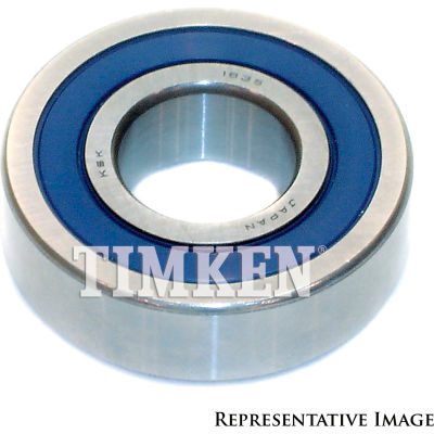 Conrad Deep Groove Single Row Radial Ball Bearing with 2-Seals, Timken ...