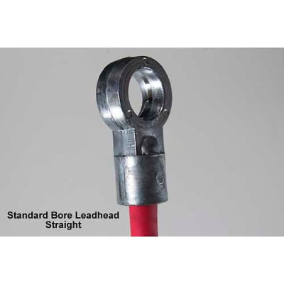 Quick Cable 214451-001 Black Standard Bore Leadhead, 2/0 Gauge, 1 Pc