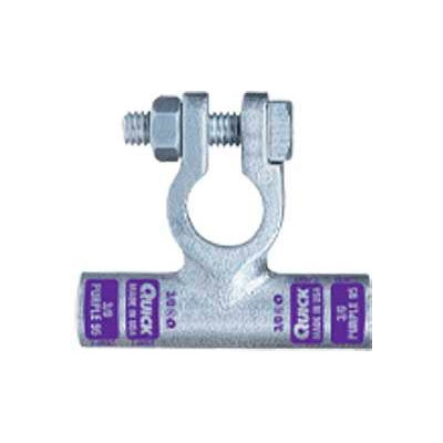 Quick Cable 4301-050P Flag Connector Crimp Positive, 1 Gauge, 50 Pcs