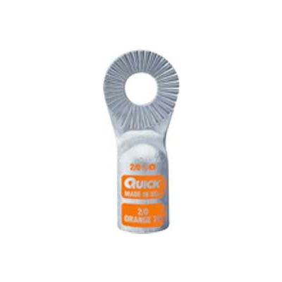 Quick Cable 4902-005F Stud Terminal Battery Connector, 2 Gauge, 3/8"