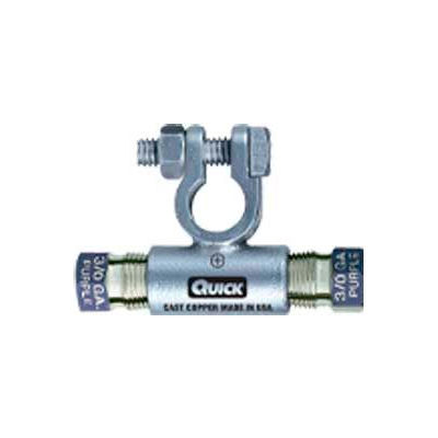Quick Cable 5340-005P Positive Flag Compression Connector, 4/0 Gauge, 5 Pcs