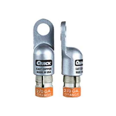 Quick Cable 5804-005H Heavy Duty Walled Lug, 4 Gauge, 5 Pcs